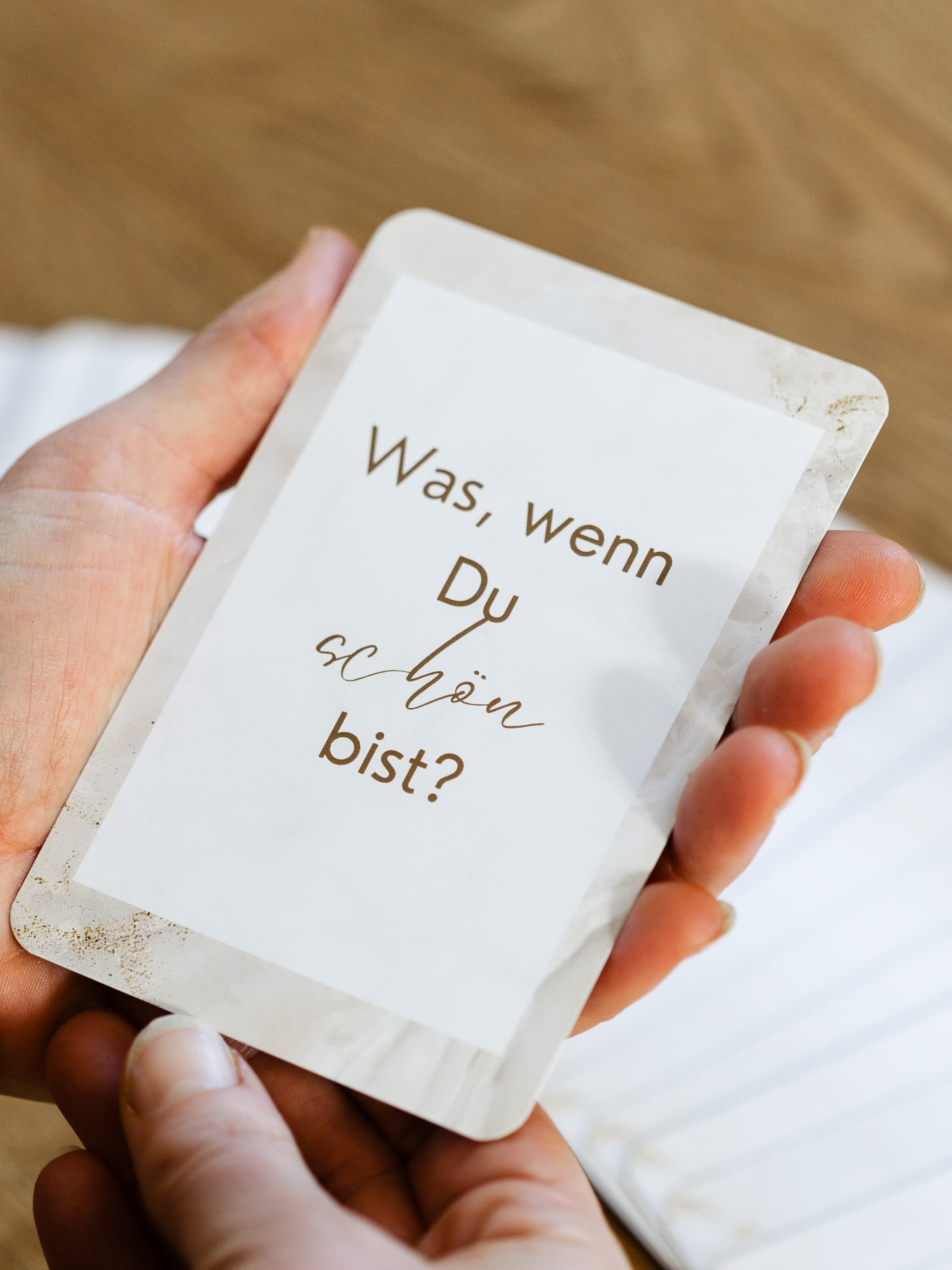 Iffirmationskarten in der Praxis